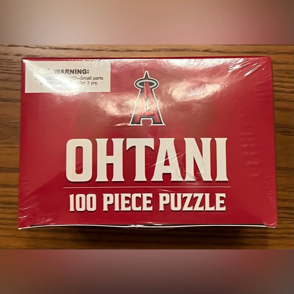 NEW/Sealed MLB Los Angeles Angels MVP Shohei Ohtani 100-Piece Puzzle SGA 6/27/23